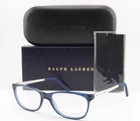 New Ralph Lauren Rl 6135 5276 Blue Gunmetal Authentic Eyeglasses 52-16. Price: $89.25.