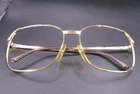 Dunhill 6087 40 Gold 58-17-135 Square Metal Eyeglasses Frames Austria Pre-owned. Price: $152.57.