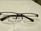 Emporio Armani Eyeglasses EA1041 EA/1041 3131 Blue Rubber Optical Frame 57MM New. Price: $59.00.