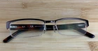 Ray-ban Rb 6182 2674 Reddish Brown Semi-rimless Eyeglasses Frames Only 51-17-140 Pre-owned. Price: $42.00.