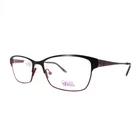 Chelsea Morgan CM5005 Bk/pk Eyeglasses Frames Black Pink 52-16-135 Mm New. Price: $46.82.