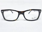 New Ray Ban RB5228 2012 Womens Havana Rectangle Designer Eyeglasses Frames 50/17. Price: $109.99.