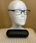 Oakley Steel Plate OX3222-0352 Rectangle Powder Midnight Eyeglasses 52-18-141 Pre-owned. Price: $69.95.