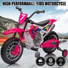 Pink 12V Kids Ride On Off-road Motorcycle Dirt Bike 2-SPEED,MUSIC,TRAINING Wheel New. Price: $99.99.