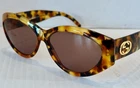 Gucci Sunglasses Womens Tortoise Cat Eye Brown Made In Italy 58-13-145 GG2195/S Pre-owned. Price: $119.00.