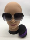 Gucci Clear Frame Trendy Fashion Sunglasses 50-20-145 Grey Lenses Pre-owned. Price: $74.99.