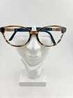 Nicole Miller Violet Designer Eyeglasses Frames Brown Horn/teal 53-16-135 Read New. Price: $37.19.