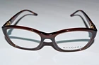 Bvlgari Brown Multicolor Marble Crystal 4062-B 5171 52-17-130 Eyeglasses New. Price: $109.99.