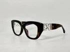Chanel CH3188S-A C714-SB Havana Gold Blue Light Eyeglasses With Demo Lenses New. Price: $289.00.