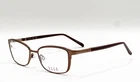 Elle EL13411 Brown Rectangle Authentic Eyeglass Frames 51-17-135 New. Price: $38.50.