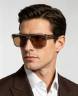 Tom Ford Sunglasses FT0999 PHILIPPE-02 20E Transparent Grey & Brown Tint 58-16 New. Price: $224.10.