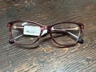 Coach Eyeglasses Hc 6243U 5824 Transparent Burgundy Butterfly Frame 53 16 140 New. Price: $49.99.