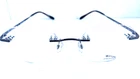 New Jaguar 50-20-140 Round Platinum Black Men's Women Eyeglasses Frame 6500. Price: $129.99.