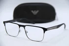 New Emporio Armani Ea 1061 3001 Black Gunmetal Authentic Frames Eyeglasses 55-17. Price: $93.50.