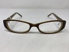 Marchon M213 206 49-16-135 Brown Full Rim Plastic Eyeglasses Frame CY00 New. Price: $53.80.