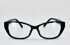 New Swarovski 5391 001 Black Womens Semi Cat Eyeglasses 53-15-140 B:37. Price: $22.74.
