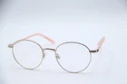 New Nifties 8489-2022 Bp Silver Pink Authentic Designer Eyeglasses 46-18. Price: $112.00.