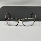 Zenni 4426135 Ivory Tortoiseshell Eyeglasses Frames 51 16-135 Pre-owned. Price: $15.00.