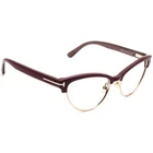 Tom Ford TF5365 071 Bordeaux/gold Cat 54-17-140 Full Rim Women's Eyeglasses New. Price: $329.99.