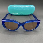 Zenni Optical T00701615 Sunglasses Blue Crystal Used W/ Case Pre-owned. Price: $18.98.