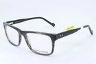 Alberto Romani AR8001 Gray Square Men Full Rim 54-17-140 Eyeglasses Frames New. Price: $44.95.