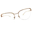 Prada Eyeglasses Frames VPR60U SVF-1O1 Rose Gold Cat Half Rim 53-19-140 New. Price: $139.77.