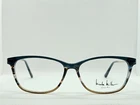Nicole Miller Barnell C01 Deep Baltic Teal Brown Eyeglasses Frames 57-15-140 New. Price: $48.00.