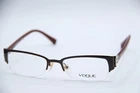 New Vogue 4014-B 5011 Burgundy Gunmetal Authentic Frames Eyeglasses 50-18. Price: $33.15.