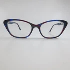 Scott Harris Europa Eyeglasses Frame SH-606 C1 Women's Blue Cat 52-16-135 Pre-owned. Price: $31.49.