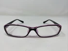 Basaar A58213-4 54-15-128 Dark Violet/black Full Rim Eyeglasses Frame :362 New. Price: $40.00.