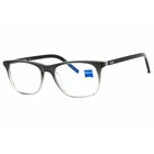 Zeiss Men's Eyeglasses Crystal Smoke Rectangular Acetate Frame ZS22503 021 New. Price: $37.79.