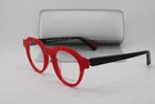 New Alain Mikli A03156 004 Red Black Marble Authentic Frames Eyeglasses 47-22. Price: $297.50.
