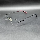 Ray-ban RB8692 1012 Half-rim Eyeglasses Frame Black Titanium Flex 53-18-140 Used Pre-owned. Price: $18.00.