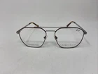 Perry Ellis 1263-2 55/17/145 Brown Silver Flex Hinge Eyeglasses Frame :B80 New. Price: $88.00.
