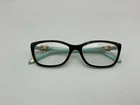 Tiffany & Co TF2074 8134 52MM Havana Blue Eyeglasses Frames Only Italy With Case Pre-owned. Price: $37.19.
