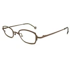 Vintage Eyeworks Eyeglasses Frames Finn 529 Brown Rectangular 45-24-130 New. Price: $68.53.