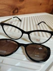 B.e Bio Eyes Wren Eyeglass Frames W/clip-on 654152291 52-16.5-140-40V New. Price: $29.87.