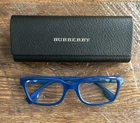 Burberry BE2379U 4058 Charlie Blue Prescription Eyeglasses With Case Italy Pre-owned. Price: $94.95.