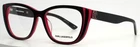 Karl Lagerfeld KL914 001 Black Red Womens Full Rim Eyeglasses 53-16-140 B:42 New. Price: $64.99.