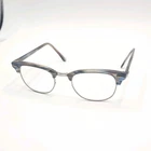 Ray Ban Clubmaster Eyeglasses Rb 5154 5750 Blue/silver/ Tortoise 49-21 140 Pre-owned. Price: $40.00.