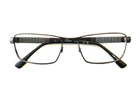 Flexon Eyeglasses Frames E1111 033 Black Gray Rectangle Wire Rim 54-17-140 New. Price: $40.00.