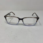 Chelsea Morgan CM202211 56-16-140 Brown Blue Fade Flex Hinge Large Eyeglass CP03 New. Price: $65.00.