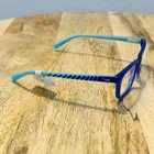 Nike 5509 450 Blue Square Eyeglasses Frames Only Designer Kids 48 17 130 New. Price: $44.95.