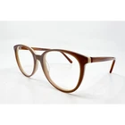 Heart Eyeglasses Womens Brown Cream Round Full Rim Frames 51-16-140 Pre-owned. Price: $39.99.