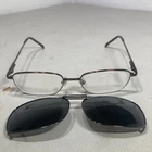 Harley Davidson Eyeglasses Frame HD250 Dkbrn 52 18 145 With Shade Clip Pre-owned. Price: $17.50.