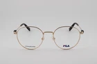 New Fila VF1450 Col. 0300 Gold Eyeglasses Frames 51-19-145. Price: $75.99.