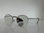 Ray Ban Rb 3947V 2501 Half Rim Gunmetal Silver Eyeglasses Frame Only 51-22-145 Pre-owned. Price: $59.99.