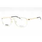 Hugo Boss Men's Eyeglasses Gold Metal Square Full Rim Frame 1362/F 0J5G 00 New. Price: $48.92.