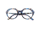 See Eyeglasses, Frames Only, 5831 C103 Blue Confetti, 48-22-135, Plastic, Italy Pre-owned. Price: $89.99.