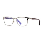 New Tom Ford FT5733-B 008 Gunmetal/shiny Red Havana 55MM Eyeglasses. Price: $179.95.